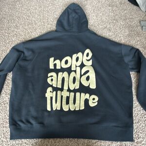Elevated Faith Hope and a Future hoodie XL